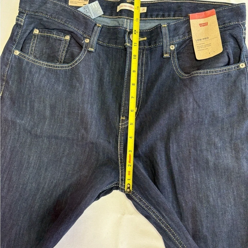 Levi's Dark Blue Straight Men's Jeans 31X30